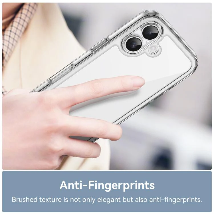 For iPhone 18 Colorful Series Acrylic + TPU Phone Case(Transparent) - Image 5