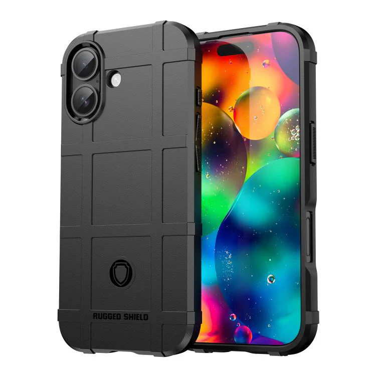 For iPhone 18 Full Coverage Shockproof TPU Phone Case(Black)