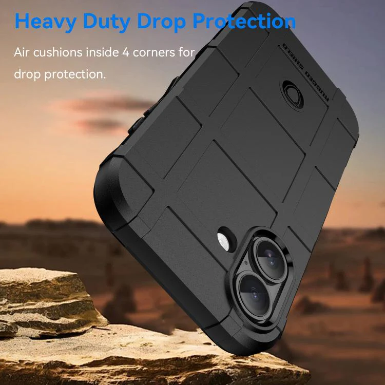 For iPhone 18 Full Coverage Shockproof TPU Phone Case(Black) - Image 3