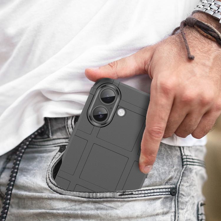 For iPhone 18 Full Coverage Shockproof TPU Phone Case(Black) - Image 7