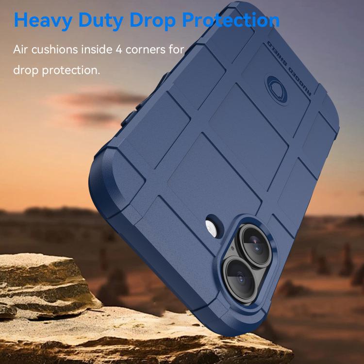 For iPhone 18 Full Coverage Shockproof TPU Phone Case(Blue) - Image 3