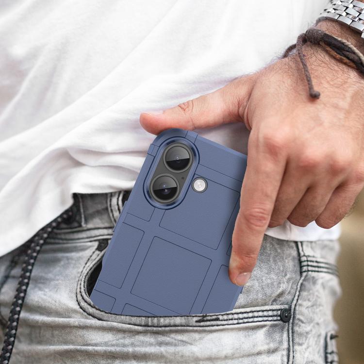 For iPhone 18 Full Coverage Shockproof TPU Phone Case(Blue) - Image 7