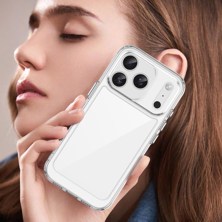 For iPhone 18 Pro Colorful Series Acrylic + TPU Phone Case(Transparent) - Image 7