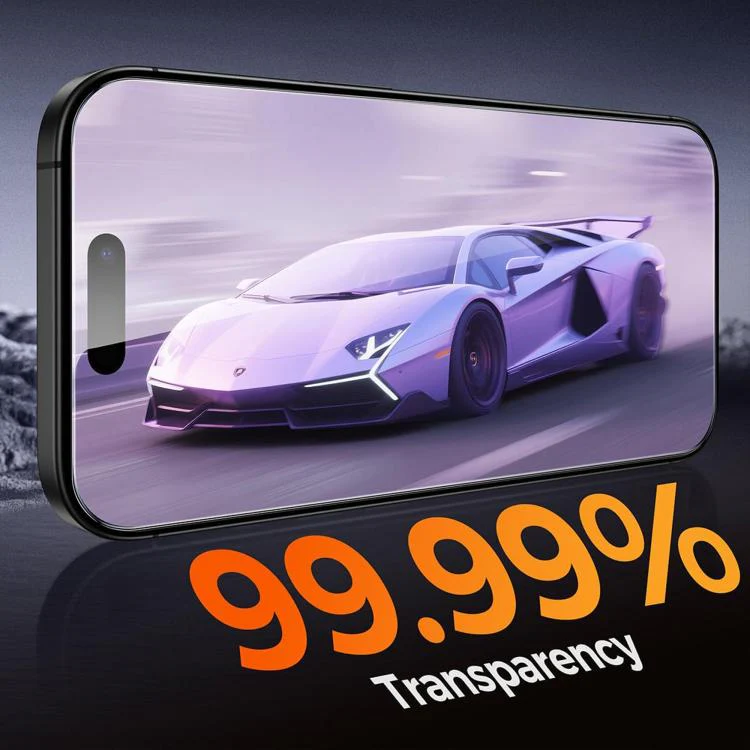 For iPhone 18 Pro Max 25pcs High-Aluminum Full-Coverage Anti-Fingerprint Screen-Printed HD Tempered Glass Film - Image 7