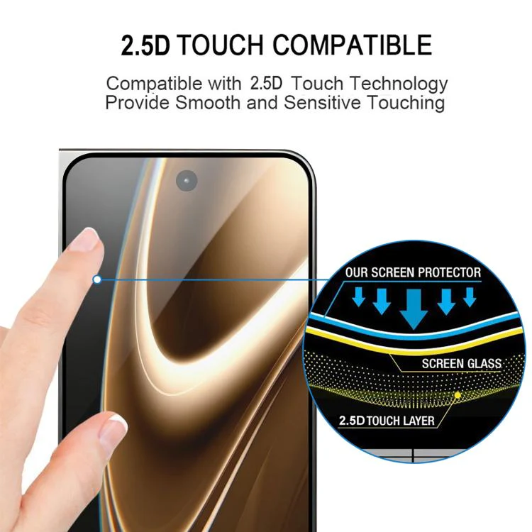 For iPhone Fold Full Glue Screen Tempered Glass Film - Image 5