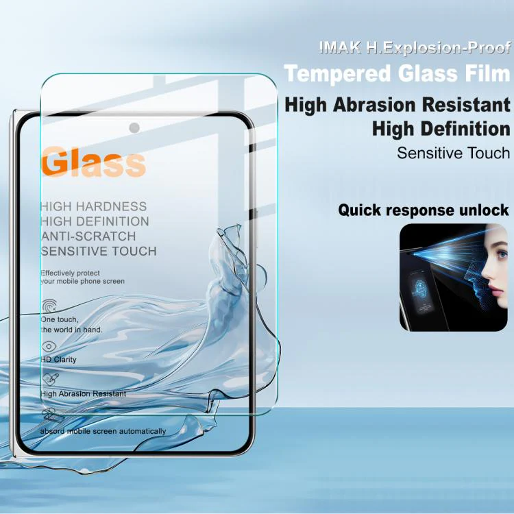 For iPhone Fold imak H Series Tempered Glass Film - Image 2