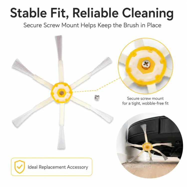 For iRobot 7 Series / 6 Series / 5 Series Robot Vacuum Cleaner Replacement Parts, Hexagonal Side Brush - Image 6