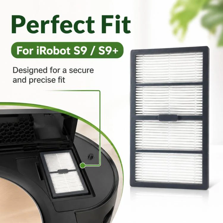 For iRobot Roomba S9 / S9+ Robot Vacuum Cleaner Replacement Parts, Specification:Single Filter - Image 4