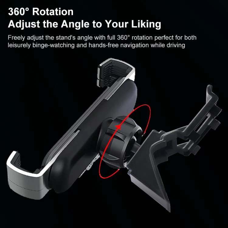 For Jeep Compass 2021 Car Air Vent Metal Gravity Phone Holder Mount(Black) - Image 5
