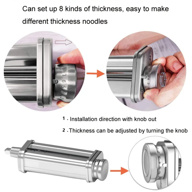 For KitchenAid 3 In 1 Pressing Noodles Pressure Noodle Machine Universal Accessories - Image 4