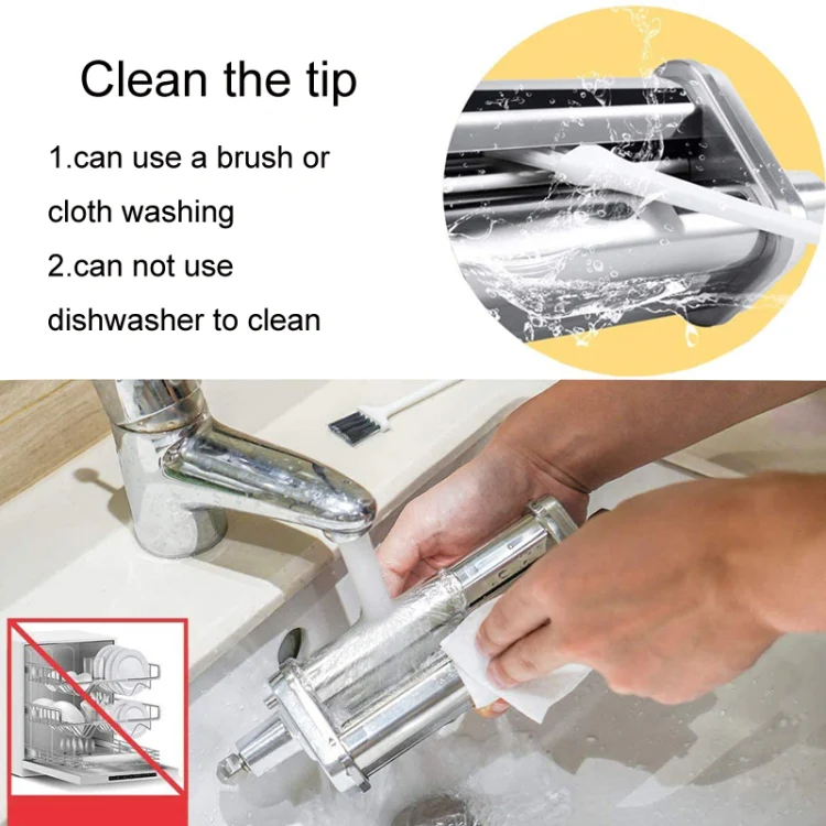 For KitchenAid 3 In 1 Pressing Noodles Pressure Noodle Machine Universal Accessories - Image 5