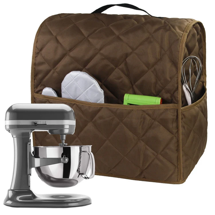 For KitchenAid 4.5QT Mixer Machine Dust Cover Waterproof Storage Bag 36 x 23 x 36cm(Black) - Image 2