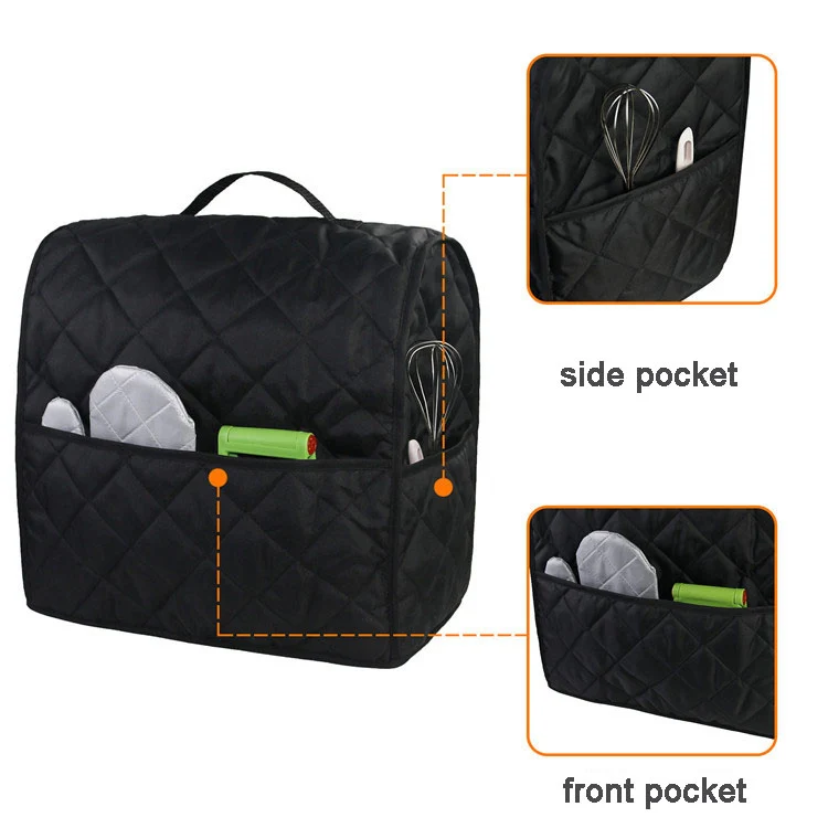 For KitchenAid 4.5QT Mixer Machine Dust Cover Waterproof Storage Bag 36 x 23 x 36cm(Coffee) - Image 5