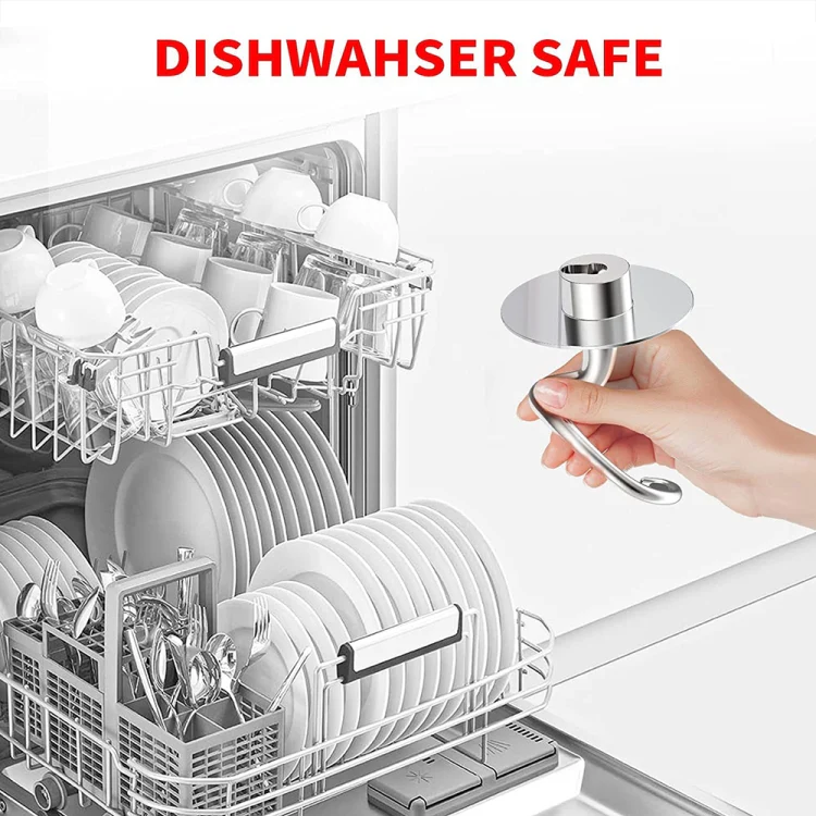 For KitchenAid Stand Mixer 4.5-5QT Stainless Steel Dough Hook Kitchen Machine Accessories - Image 4