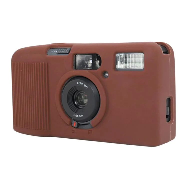 For Kodak Snapic A1 Soft Silicone Camera Protective Case(Coffee)