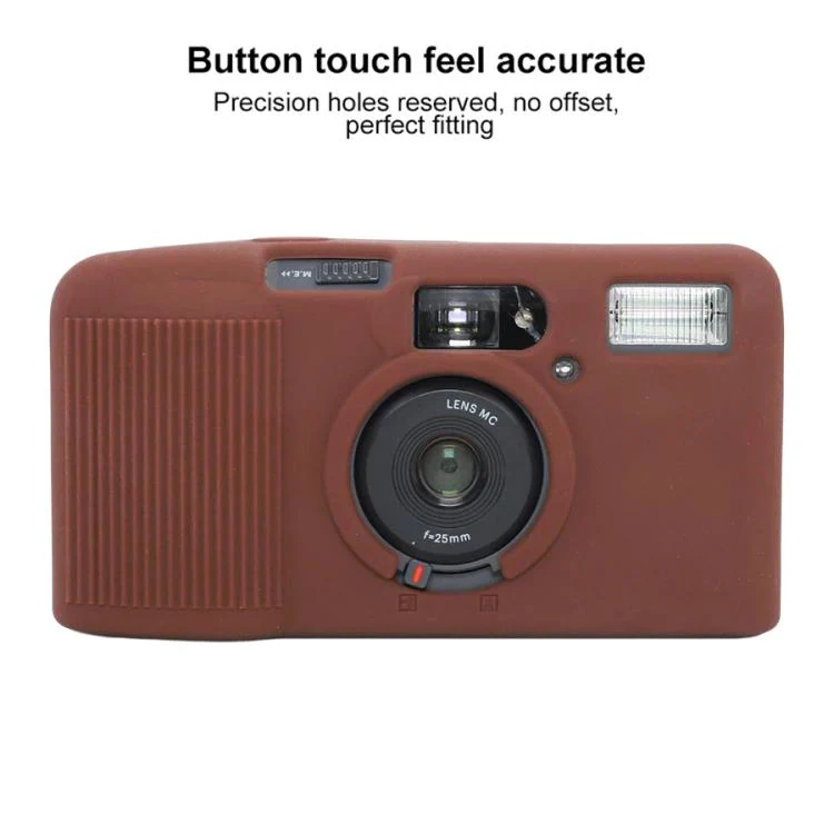 For Kodak Snapic A1 Soft Silicone Camera Protective Case(Coffee) - Image 5
