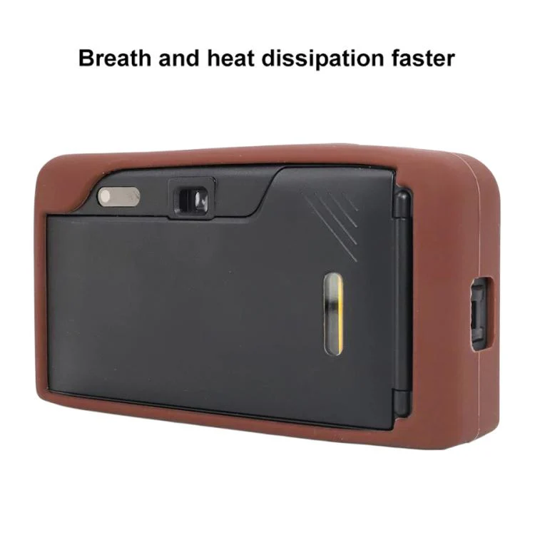 For Kodak Snapic A1 Soft Silicone Camera Protective Case(Coffee) - Image 6