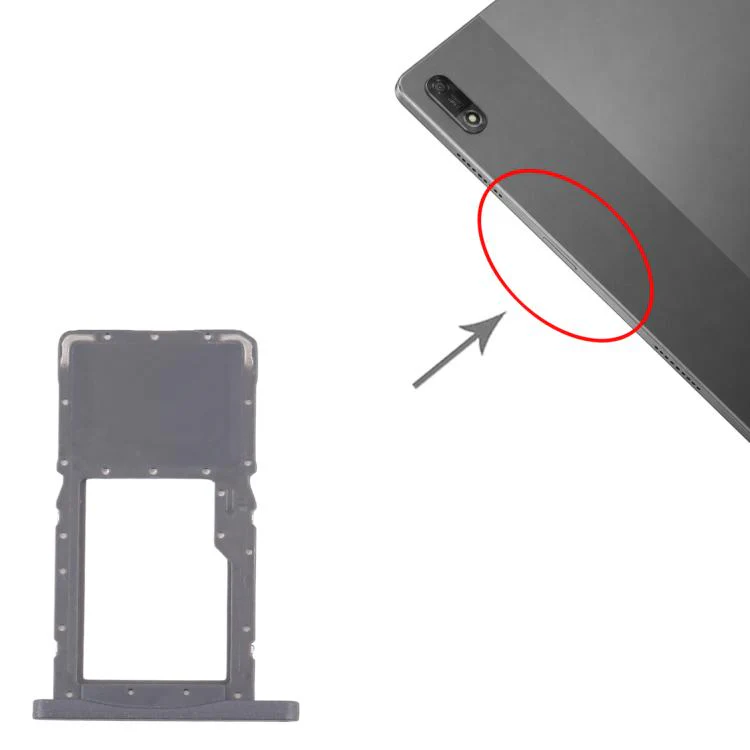 For Lenovo XiaoXin Pad 2022 TB128FU Micro SD Card Tray (Black) - Image 4