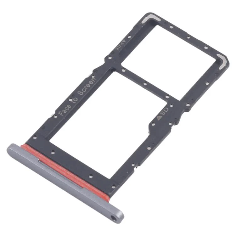 For Lenovo XiaoXin Pad 2024 / Tab M11 / K11 TB330 TB330FU TB330XU 4G Version SIM Card Tray + Micro SD Card Tray (Black) - Image 2