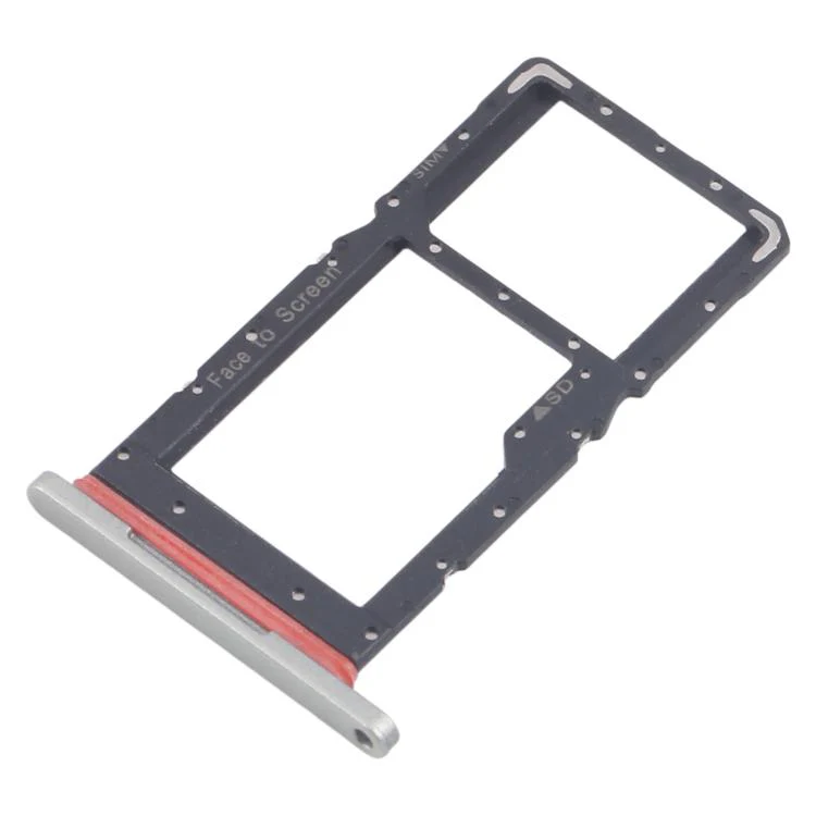 For Lenovo XiaoXin Pad 2024 / Tab M11 / K11 TB330 TB330FU TB330XU 4G Version SIM Card Tray + Micro SD Card Tray (Silver) - Image 2