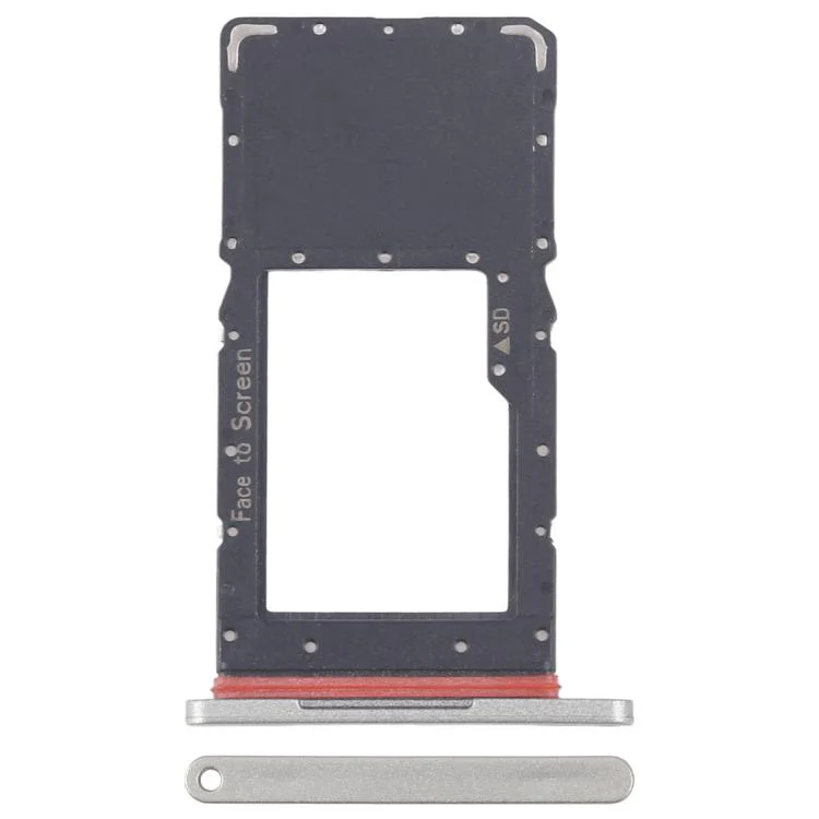 For Lenovo XiaoXin Pad 2024 / Tab M11 / K11 TB330 TB330FU TB330XU WIFI Version Micro SD Card Tray (Silver)