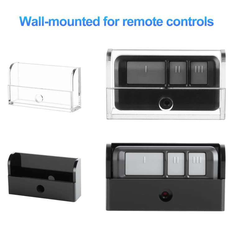 For Liftmaster Garage Remote Control Wall Mount Bracket(Transparent) - Image 2