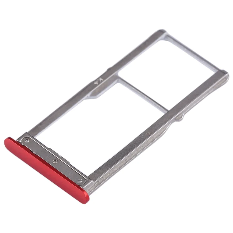 For Meizu 15 SIM Card Tray + SIM Card Tray / Micro SD Card Tray (Red) - Image 4