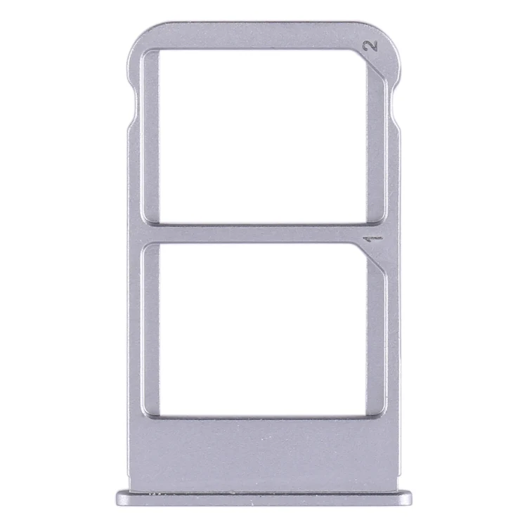 For Meizu 16 Plus SIM Card Tray + SIM Card Tray (Silver) - Image 2