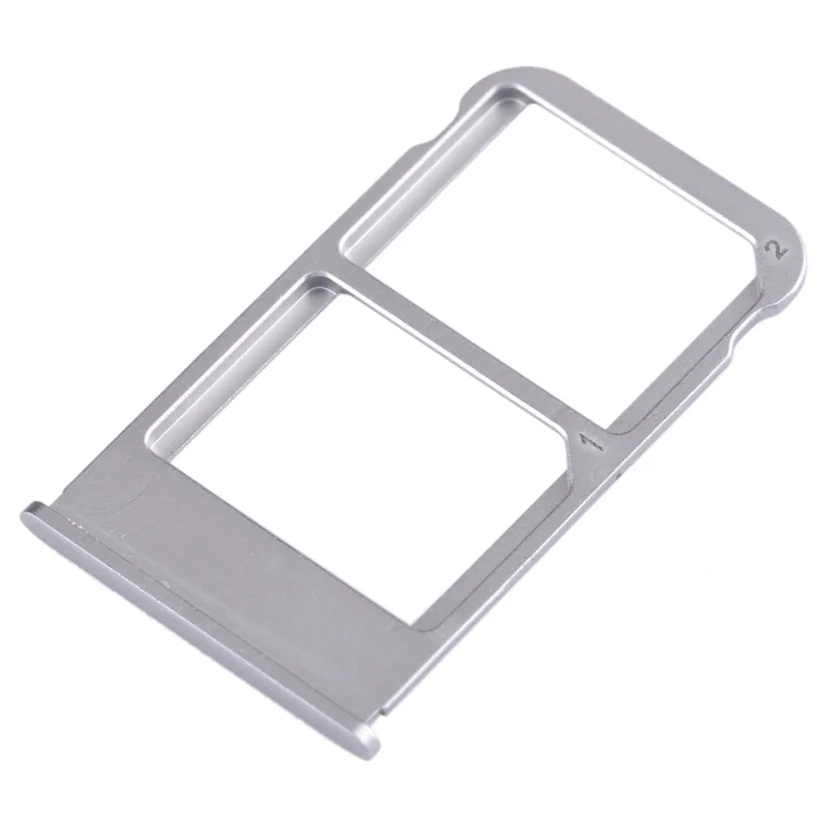 For Meizu 16 Plus SIM Card Tray + SIM Card Tray (Silver) - Image 3