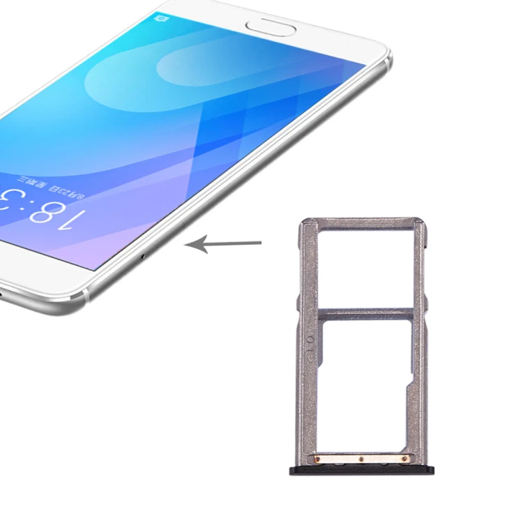 For Meizu M6 Note SIM Card Tray (Black) - Image 2
