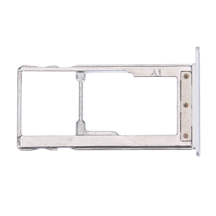 For Meizu Pro 5 SIM + SIM / Micro SD Card Tray  (Silver) - Image 2