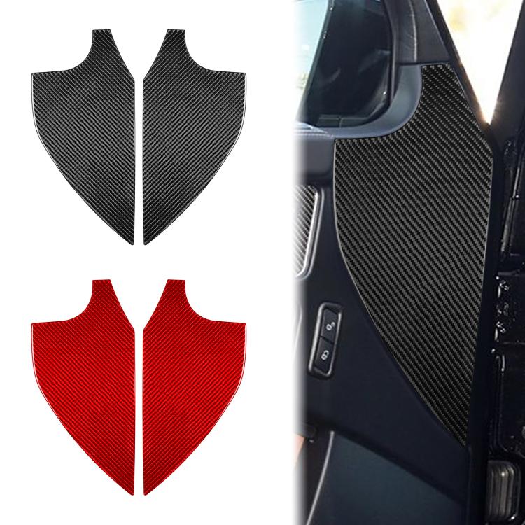 For Mercedes-Benz G-Class W463 2pcs /Set Door Slot Decorative Sticker(Black) - Image 2