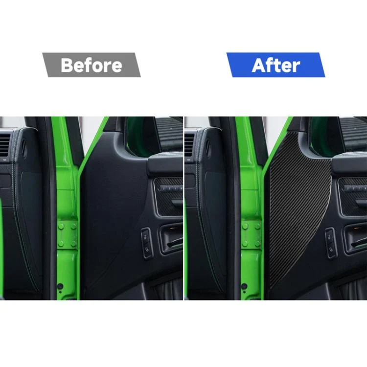 For Mercedes-Benz G-Class W463 2pcs /Set Door Slot Decorative Sticker(Black) - Image 6