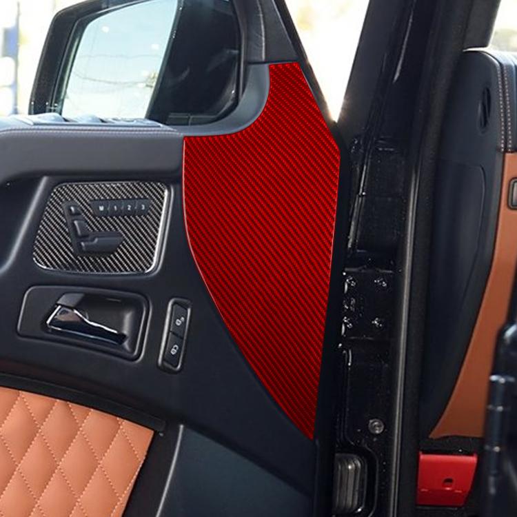 For Mercedes-Benz G-Class W463 2pcs /Set Door Slot Decorative Sticker(Black) - Image 7