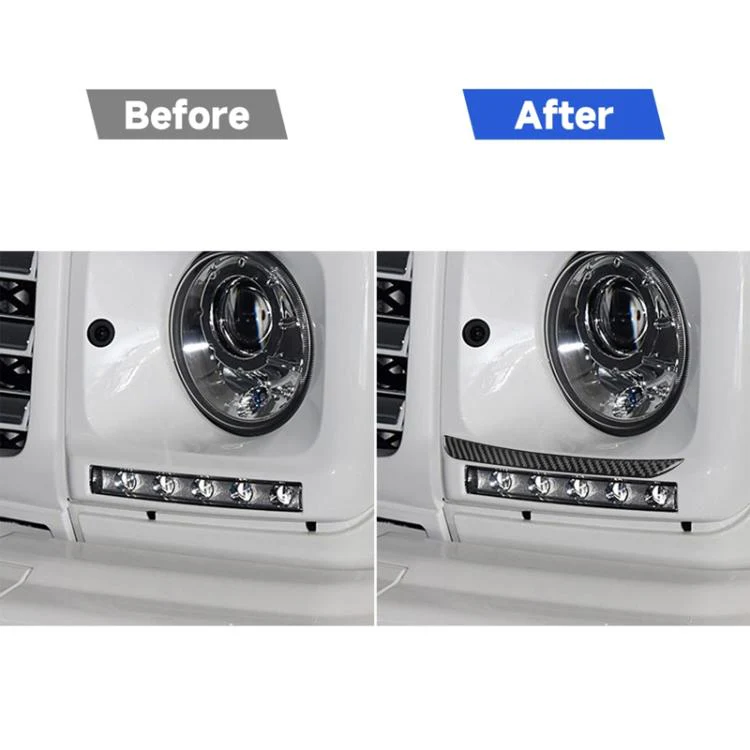 For Mercedes-Benz G-Class W463 2pcs /Set Eyebrow Sticker(Red) - Image 6