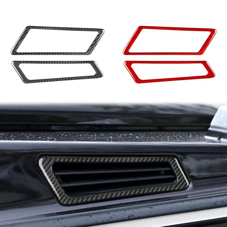 For Mercedes-Benz G-Class W463 2pcs /Set Hood Both Sides Air Vent Stickers(Red) - Image 2