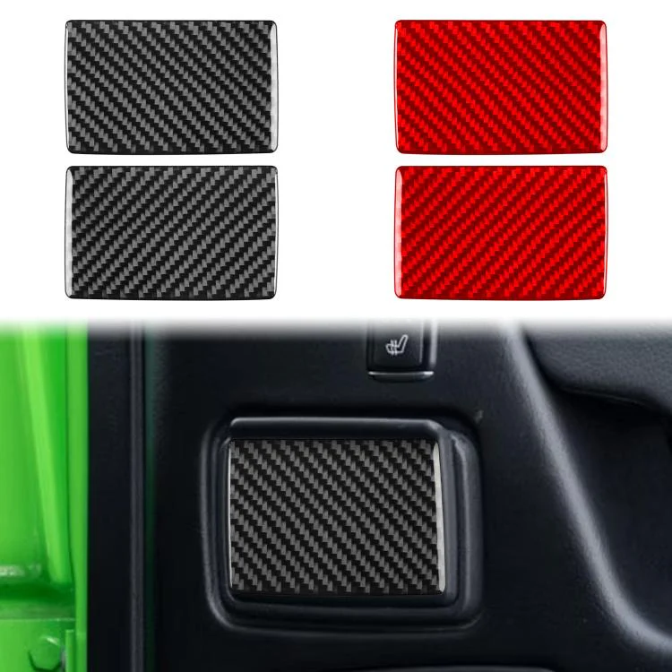 For Mercedes-Benz G-Class W463 2pcs /Set Rear Door Ashtray Sticker(Red) - Image 2