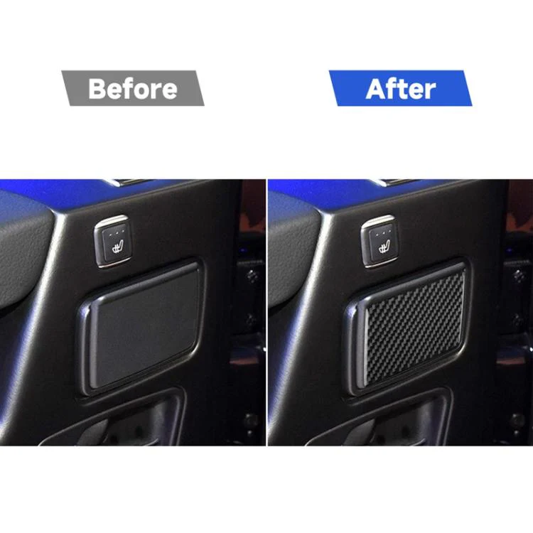 For Mercedes-Benz G-Class W463 2pcs /Set Rear Door Ashtray Sticker(Red) - Image 6