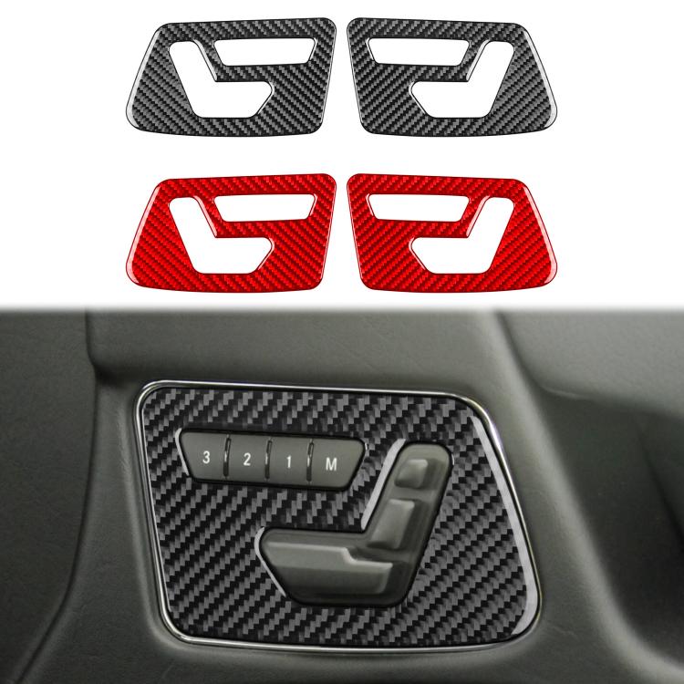 For Mercedes-Benz G-Class W463 2pcs /Set Seat Adjustment Sticker(Red) - Image 2