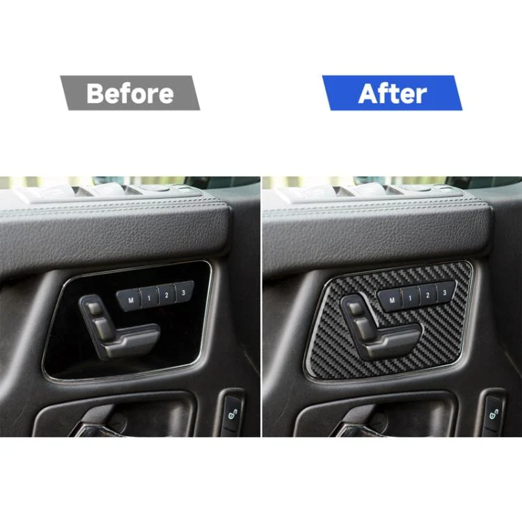 For Mercedes-Benz G-Class W463 2pcs /Set Seat Adjustment Sticker(Red) - Image 6