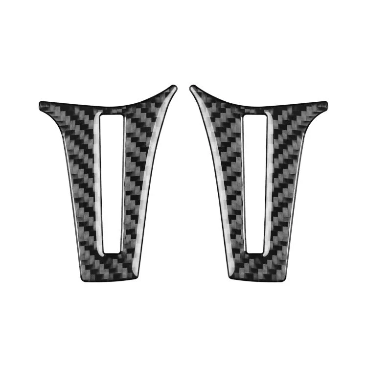 For Mercedes-Benz G-Class W463 2pcs /Set Steering Wheel Sticker(Black)