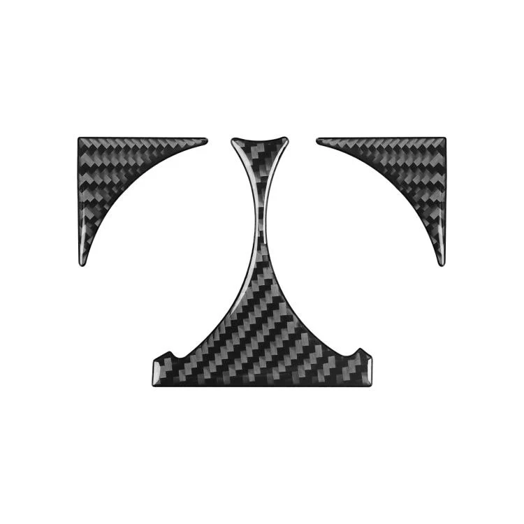 For Mercedes-Benz G-Class W463 3pcs /Set Rear Drain Cup Holder Sticker(Black)