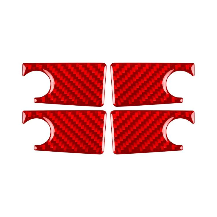 For Mercedes-Benz G-Class W463 4pcs /Set Inner Door Bowl Sticker(Red)