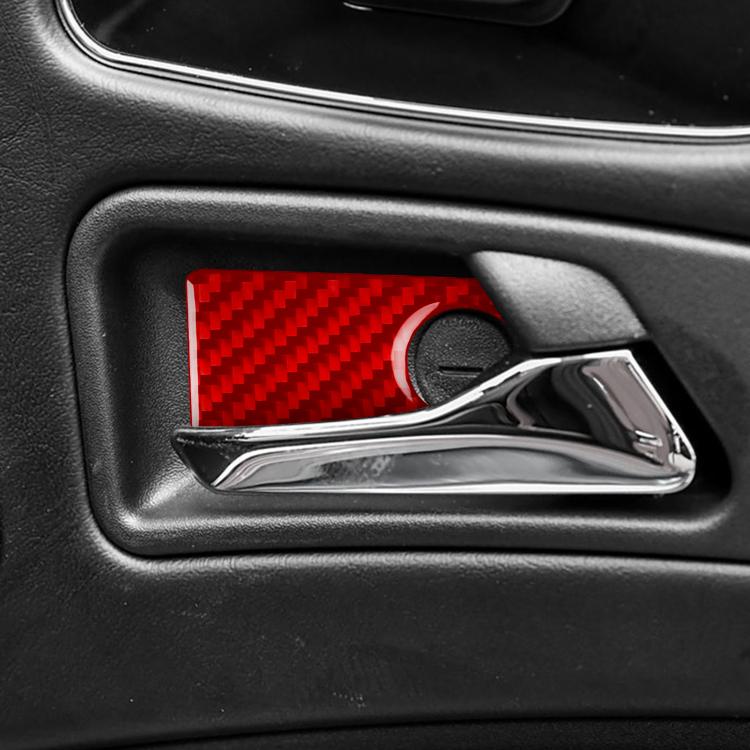 For Mercedes-Benz G-Class W463 4pcs /Set Inner Door Bowl Sticker(Red) - Image 7