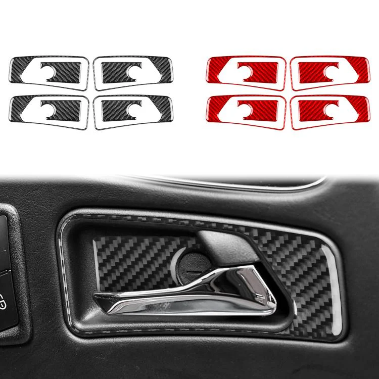 For Mercedes-Benz G-Class W463 8pcs /Set Inner Handle Set Stickers(Black) - Image 2