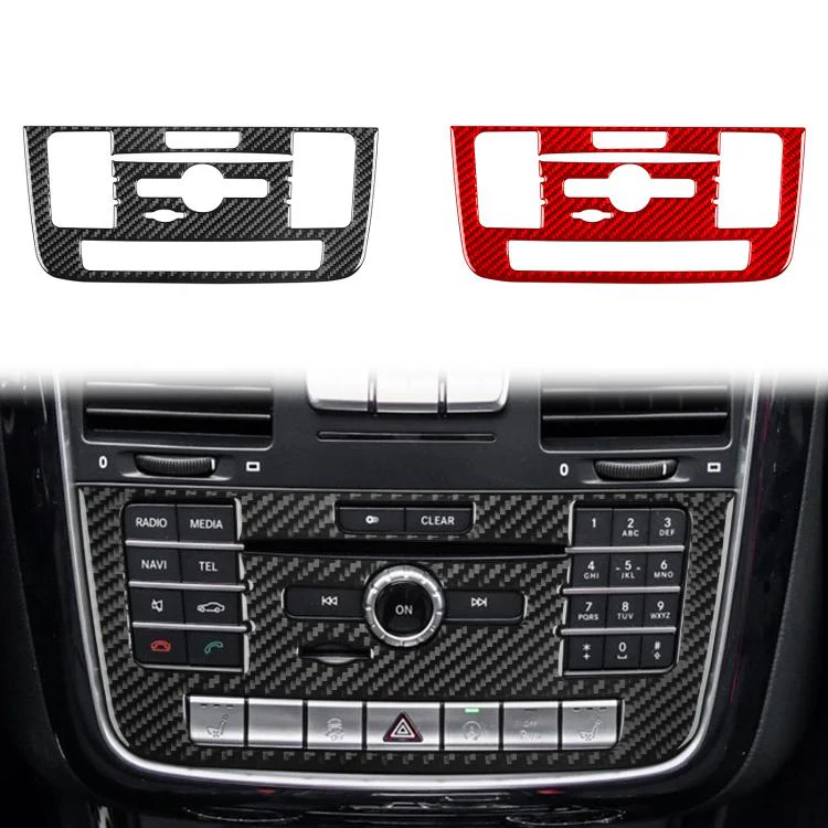 For Mercedes-Benz G-Class W463 Multimedia Panel Sticker(Red) - Image 2