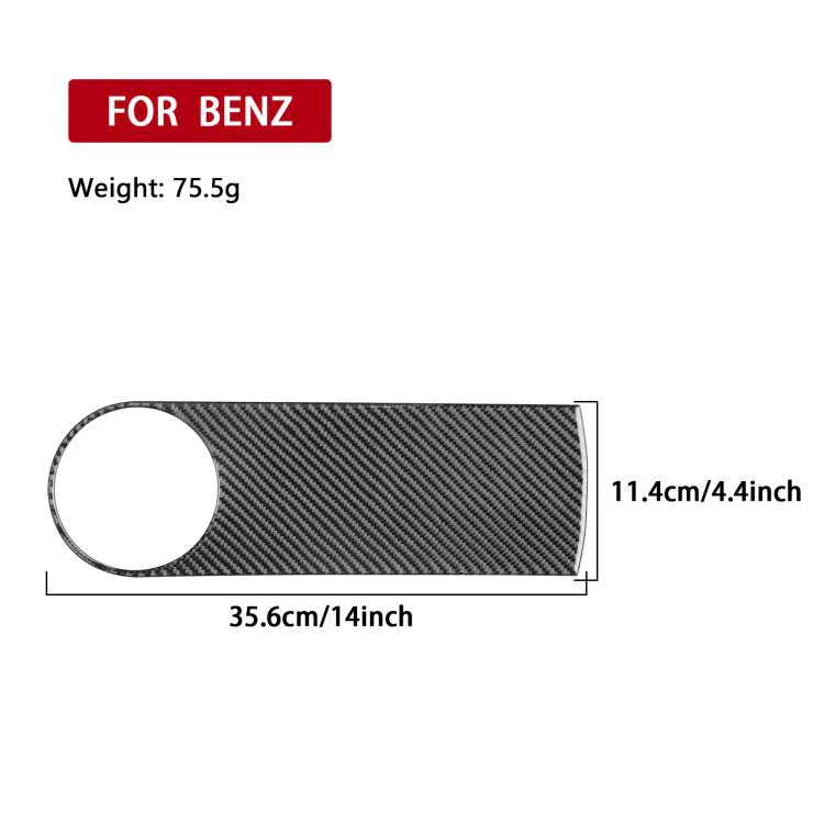 For Mercedes-Benz G-Class W463 Spare Tire Decoration Stickers(Black) - Image 3