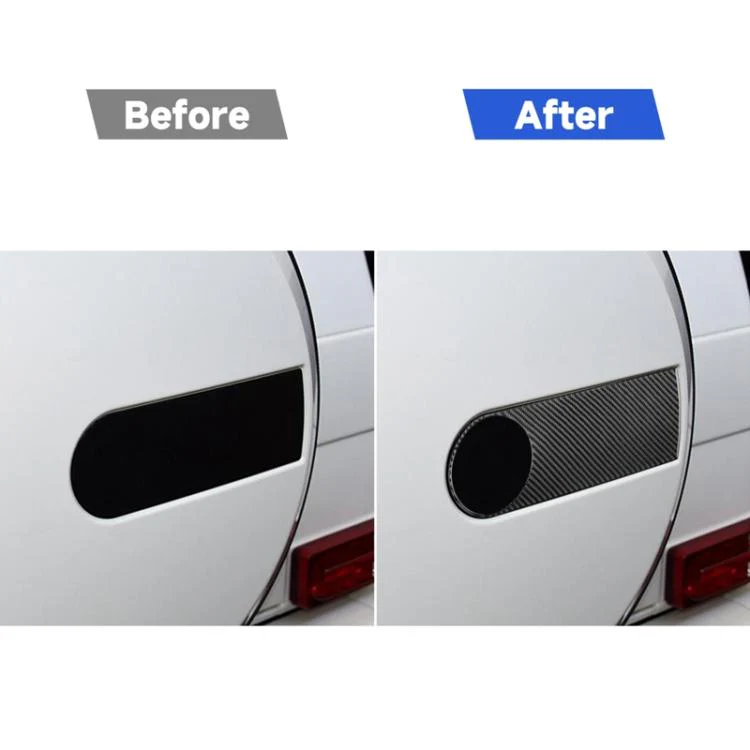 For Mercedes-Benz G-Class W463 Spare Tire Decoration Stickers(Black) - Image 6