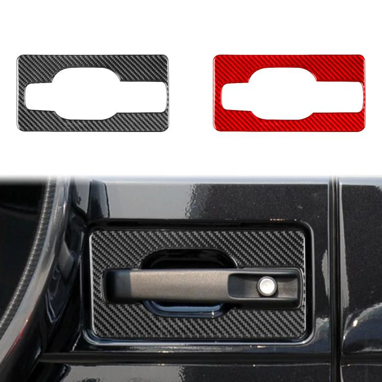 For Mercedes-Benz G-Class W463 Trunk Handle Sticker(Black) - Image 2