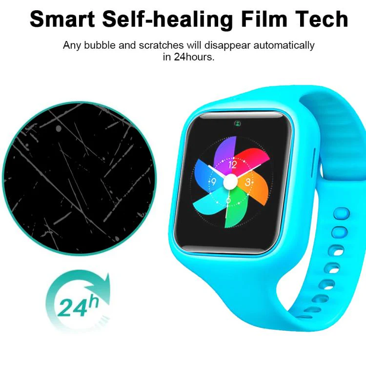 For Mi Mitu Kids Watch Phone 2 5pcs xDfind Soft Hydrogel Film Full Cover Watch Front Protector - Image 4